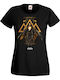 Women's Black T-shirt Black Adam Dc Comics Justice League