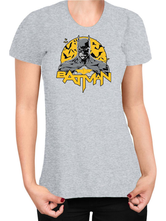 Дамска тениска Tralala Batman Moon сива
