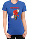 Damen Sonic Hedgehog Tralala Knuckles 05 Blaues T-Shirt