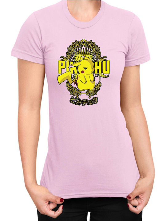 Women's T-shirt Japan Anime Manga Pokemon Pikac...