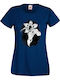 Damen Stranger Things Netflix Elf Demogorgon T-Shirt Marineblau