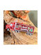 Hängender Weihnachtsbaumschmuck Kleintransporter Glasartig Rotes