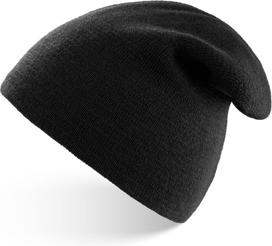 Beanie Männer Beanie Gestrickt in Schwarz Farbe