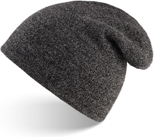 Beanie Ανδρικός Σκούφος Πλεκτός σε Γκρι χρώμα