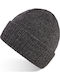 Beanie Masculin Căciulă Tricotat în culoarea Gri