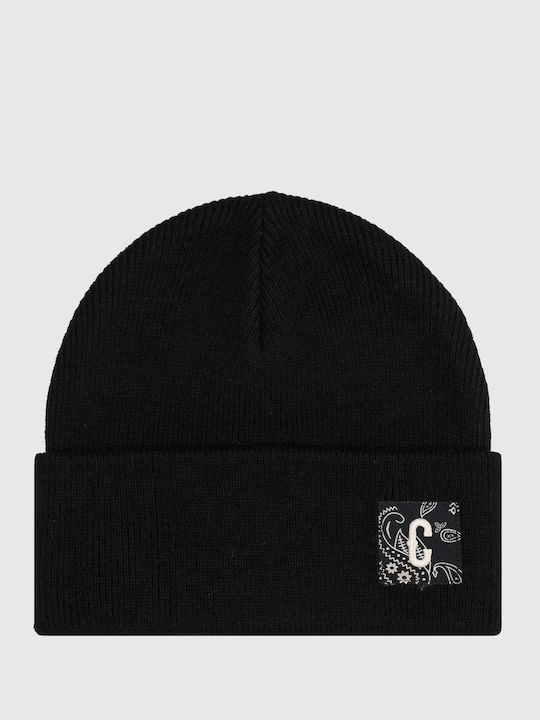 Beanie Masculin Căciulă Tricotat în culoarea Negru
