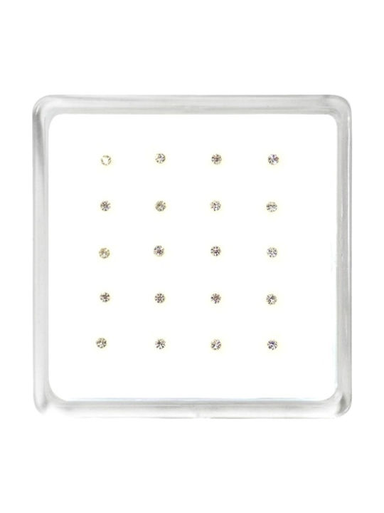 Σκουλαρίκι Μύτης Silver 925 Multiclip 2 Mm Μπίλια