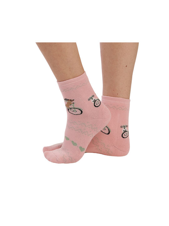 Noidinotte Women's Solid Color Socks ROZ