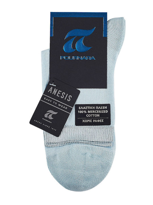 Pournara Дамски Чорапи Light Sky Blue 1Пакет