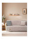 Madi Desert Ριχτάρι Πολυθρόνας Ζακάρ 180x180εκ. Beige 21487-00