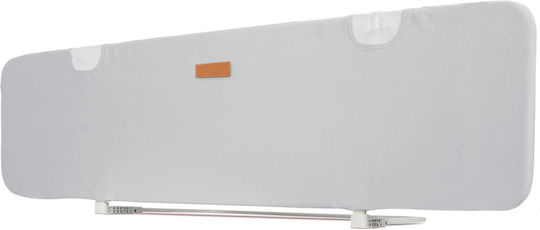 Nukido Bară de protecție pentru pat din Plastic în Culoare Gri 150x44cm 1buc