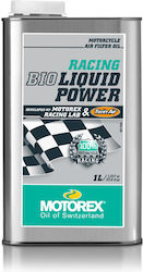 Motorex Racing Bio Liquid Power Oil Λιπαντικό Φίλτρου Αέρα 1lt