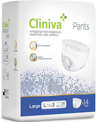 Cliniva Πάνες Βρακάκι Large 14τμχ