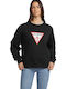 Guess Women's Sweatshirt BLACK