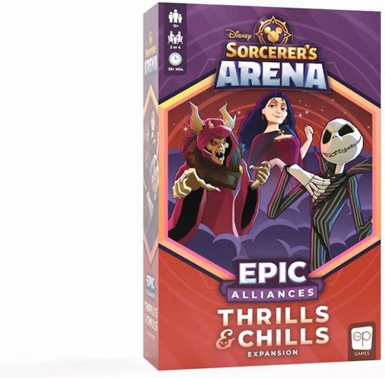 Game Expansion Disney Sorcerer's Arena: Epic Alliances - Thrills & Chills for 2-4 Players 13+ Years Old (EN) The OP