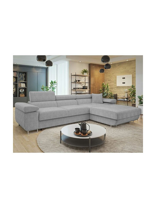 Comfivo S102 Ъглов Диван Спалня с Десен Ъгъл и ...