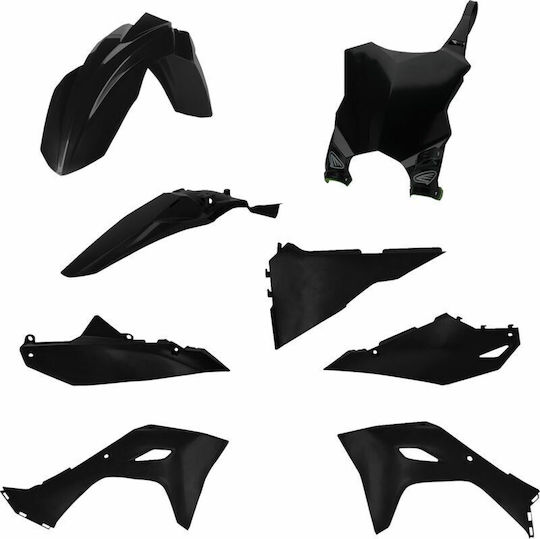 Cycra Σετ Πλαστικά 1cyc-9436-12 5 Piece Μαύρο