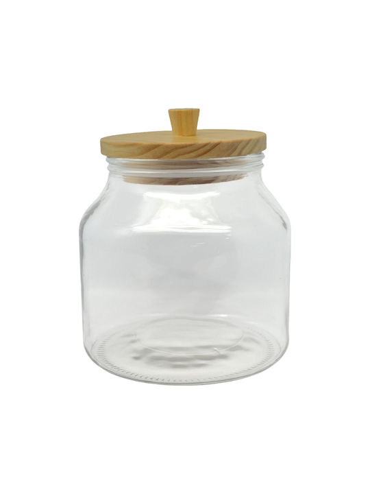 Ankor Vaza Uz General cu capac Sticlă Transparent 2000ml