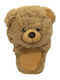 De Ticino I Women's Slippers with Animals Brown