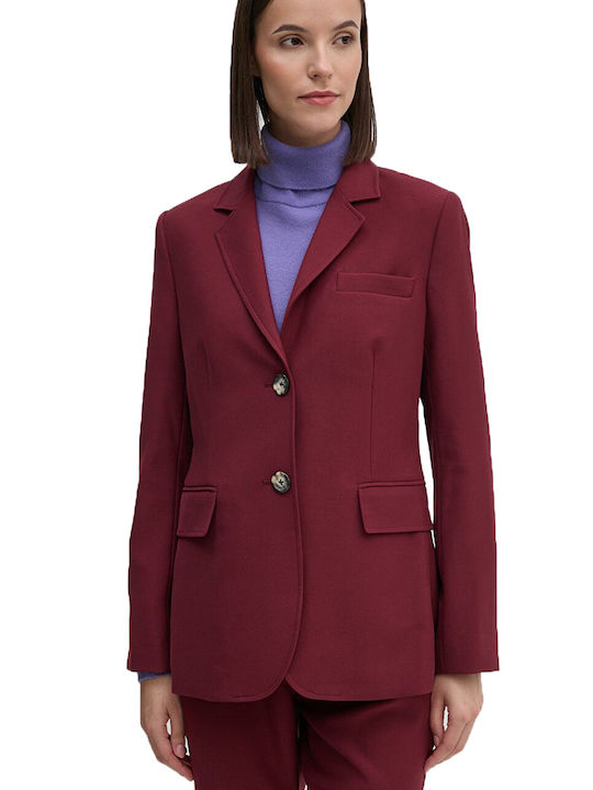 DKNY Women's Blazer Red