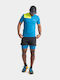 Sportliche Herrenbluse Kurzarm Blaue