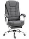 Vinsetto Office Chair with Recline Grey
