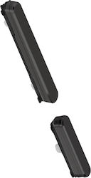 Clappio Power Lautstärketaste Samsung Galaxy S22 S22 Plus Grau Clappio Power Lautstärketaste Samsung Galaxy S22 S22 Plus Grau