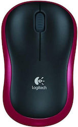 Logitech M185 (910-002237) Ασύρματο Mini Black/Red Logitech M185 (910-002237) Ασύρματο Mini Black/Red