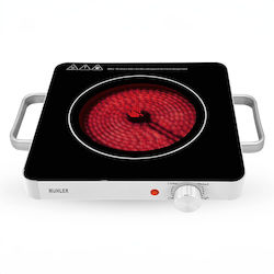 Muhler Countertop Burner Keramik Single Weiß
