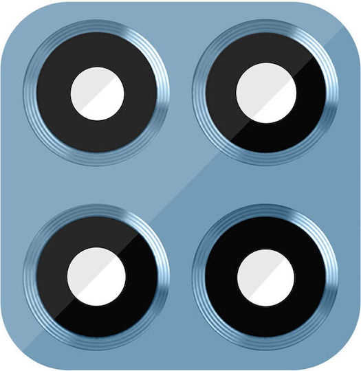 Clappio Rückkameraobjektiv Honor X8 5G Gehäuse Blau