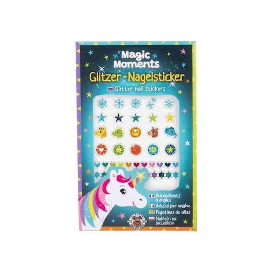 Autocolante de Iarnă Magică pentru Unghii 44 buc Trendhaus Momente Magice