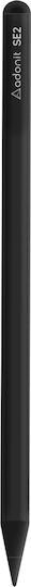 Adonit SE 2 Digital Touch Stylus with Palm Rejection for iPad in Black color