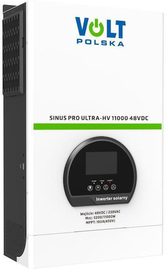 Sinuspro Ultra-hv 11000 48v/230v 5200/11000w 100a Mppt Solar Wechselrichter Konverter 450v