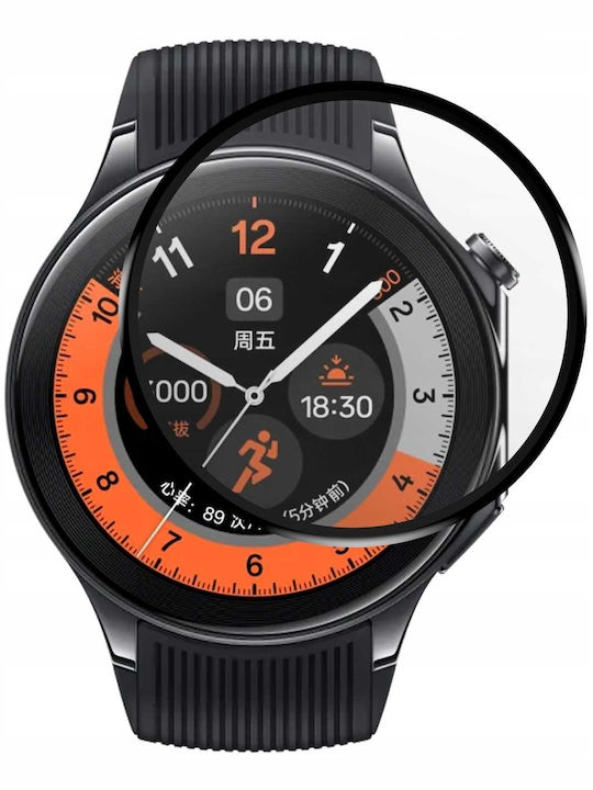 Spacecase Full Face Tempered Glass για το Oppo Watch X 1τμχ