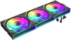 GameMax FN12A-S3I Fan Pack 3-in-1 Gehäuselüfter 120mm 3Stück GameMax FN12A-S3I Fan Pack 3-in-1 Gehäuselüfter 120mm 3Stück
