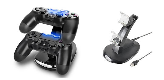 Βάση Φόρτισης για 2 χειριστήρια PS4