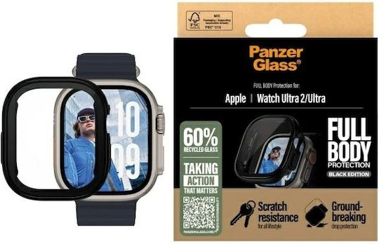 PanzerGlass Full Face Tempered Glass για το Apple Watch Ultra 49mm 1τμχ 3724