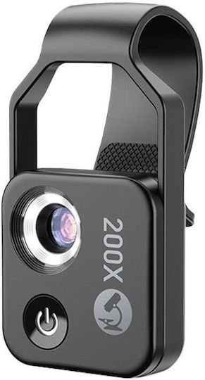 Apexel Apl-ms002bk Set de Lentile Camera Telefon Microscop 200x 1buc