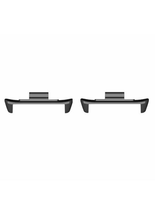 Replacement Metal Strap 22mm Band for Xiaomi Redmi Watch 4 Set of 2 Pieces Black