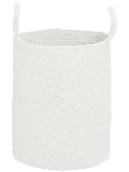 HomCom Καλάθι Απλύτων Υφασμάτινο Πτυσσόμενο 36lt 38x38x45cm Μπεζ