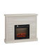 HomCom Επιδαπέδιο Ηλεκτρικό Τζάκι 1800W 96.5x22cm