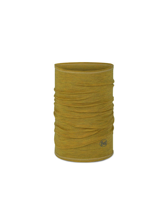 Buff Athletic Neck Warmer Yellow