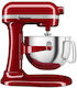 Kitchenaid Artisan 5KSM60SPXEER Κουζινομηχανή 375W με Ανοξείδωτο Κάδο 8lt