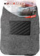Set of Front and Rear Mats Universal 4pcs Gray
