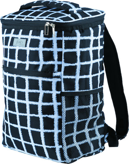 Panda Isoliertasche Rucksack 13 Liter White/Black L19 x B28 x H38cm