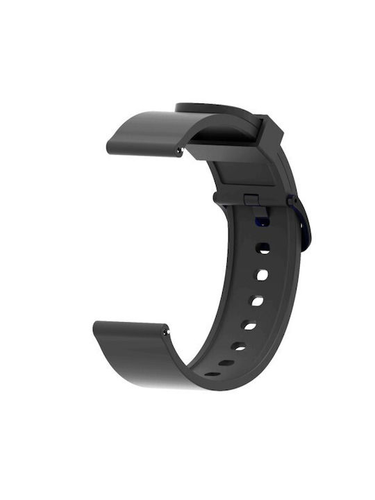 Silicone Strap Black Buckle Amazfit Bip Watch3 41mm Black OEM