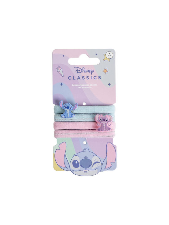 Cerda Stitch Σετ Παιδικά Λαστιχάκια 4τμχ