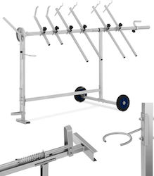 360° Rotating Paint Cart Stand Up To 90 Kg 6 Arms Standard