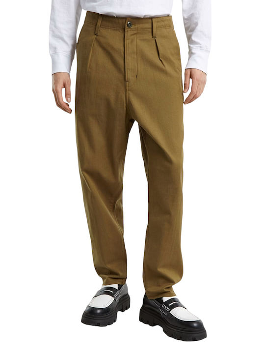 G-Star Raw Pleated Παντελόνι Chino σε Relaxed Ε...
