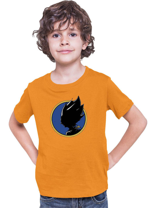 Kinder T-Shirt Dragon Ball Z Tralala Vegeta Sil...